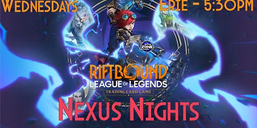 Weekly Wednesday Nexus Nights @ ITZ Erie