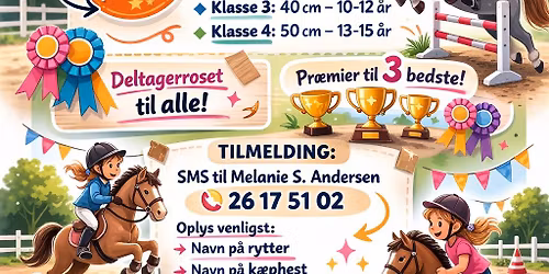 \ud83e\udd84 K\u00e6pheste-st\u00e6vne hos Louiselund Rideklub \ud83e\udd84