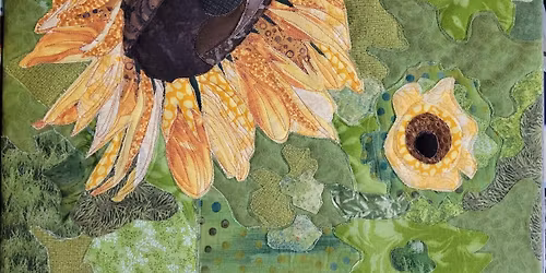 Sunflower Collage Sewing Class at Sunshine Quilt Corner