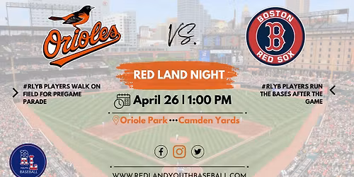 #RLYB Baltimore Orioles Game