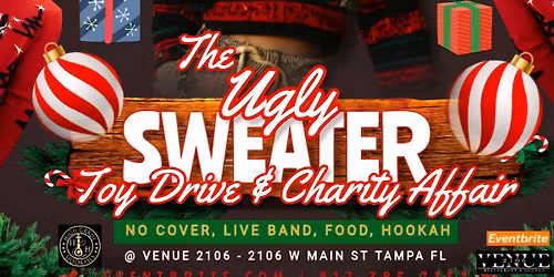 The UGLY SWEATER holiday happy hour toy drive & charity affair