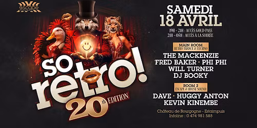 SO RETRO! La 2OEME \u00e9dition.