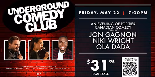 Underground Comedy - Casino Victoria