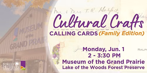 Cultural Crafts: Calling Cards Family Edition 