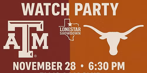 Football Watch Party - Texas A&M v t.u.