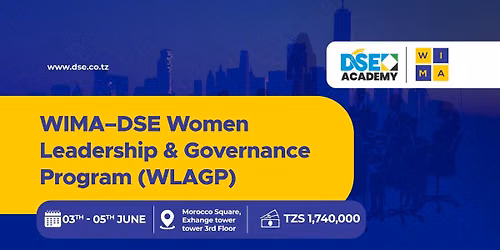 The WIMA\u2013DSE Women Leadership & Governance Program