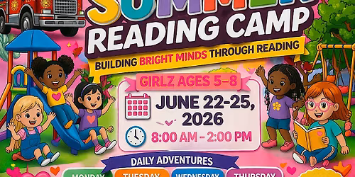 3G's 2026 Summer Camp for Girlz (Ages 5-8)