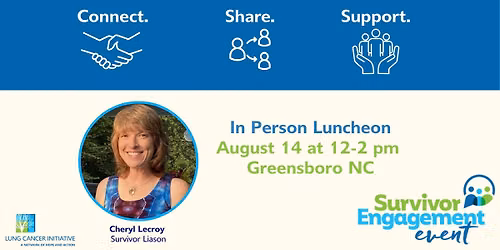 In-Person Survivor Engagement Event, Greensboro