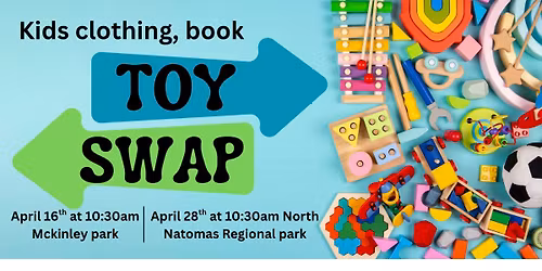 Clothing, toy and book swap (North Natomas Regional Park)