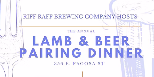 2026 Lamb & Beer Pairing Dinner
