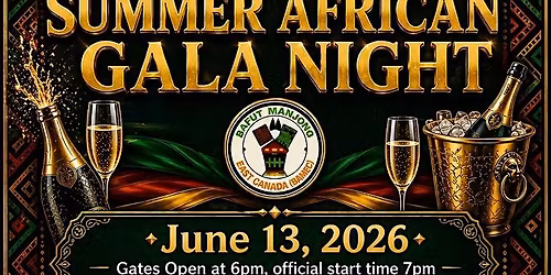 AFRICAN SUMMER GALA PARTY
