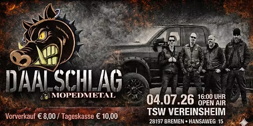 Daalschlag in Concert Open Air