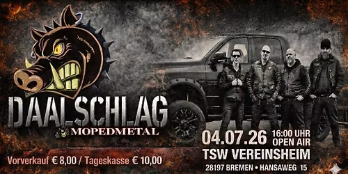 Daalschlag in Concert Open Air