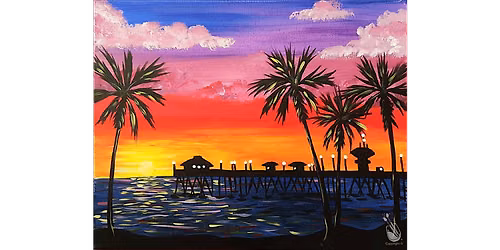 Sunset at the Dock - Paint and Sip in Houston | Classpop!\u2122