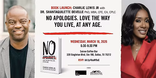 Dallas Book Launch: Evening w\/Charlie Lewis & Dr. ShantaQuilette Develle