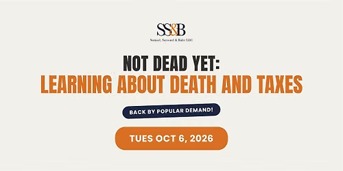 Not Dead Yet: Learning About Death and Taxes Seminar
