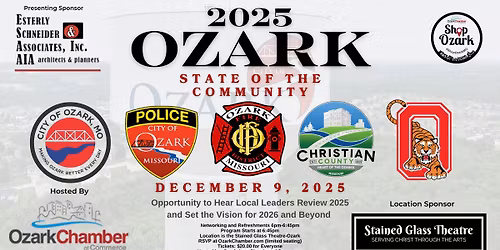2025 Ozark State of the Community Event