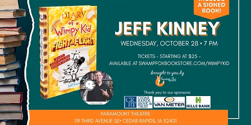 The Fight or Flight Tour featuring author Jeff Kinney