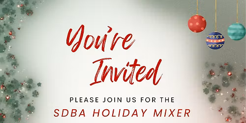 SDBA Holiday Mixer