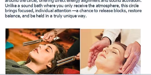 Energy and Sound Healing Circle