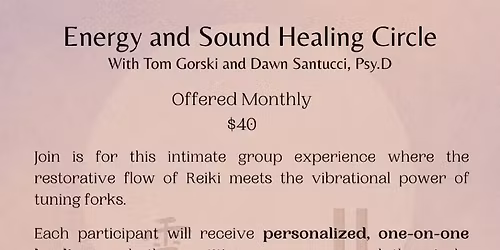 Energy and Sound Healing Circle
