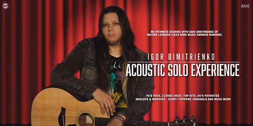 Igor Dimitrienko - Acoustic Solo Experience at Down Under