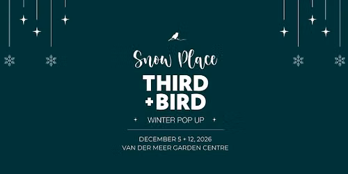 SNOW PLACE THIRD+BIRD 2026 WINTER POP UP