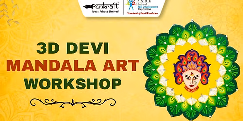 3D DEVI MANDALA ART WORKSHOP