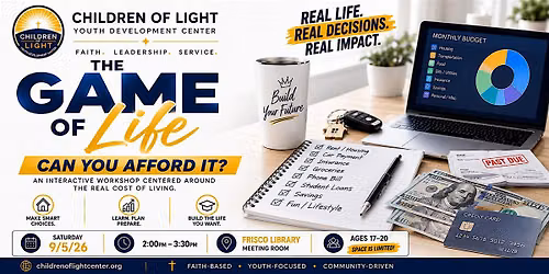 The Game Of Life: Can You Afford It? Youth Edition
