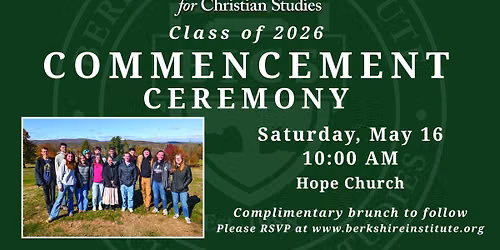Commencement for the Class of 2026
