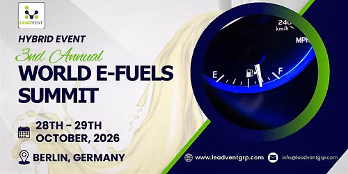 3rd Annual World e-Fuels Summit