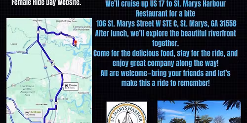 International Female Ride Day-Jacksonville Florida Group Ride