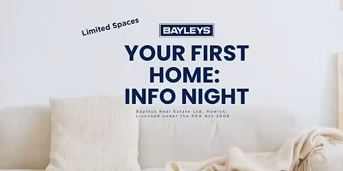 Your first home: Info night