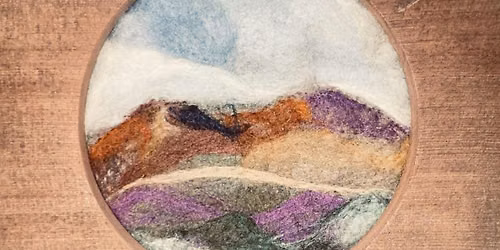 Painting with Wool with Meredith Law of Galaxita