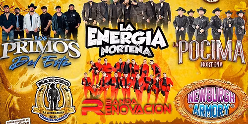 ENERG\u00cdA NORTE\u00d1A, PRIMOS DEL ESTE, POCIMA NORTE\u00d1A, BANDA RENOVACI\u00d3N JUNTOS EN NEW YORK!