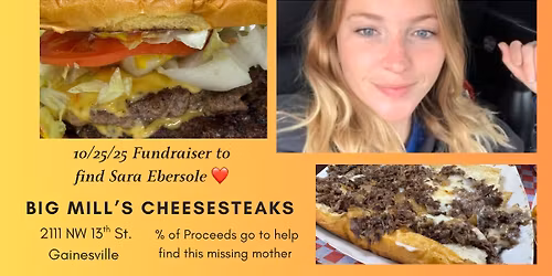 FIND SARA EBERSOLE FUNDRAISER