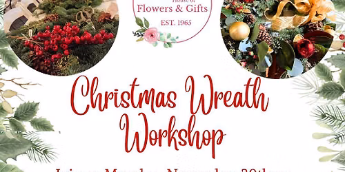 Katie's Christmas Wreath Workshop 