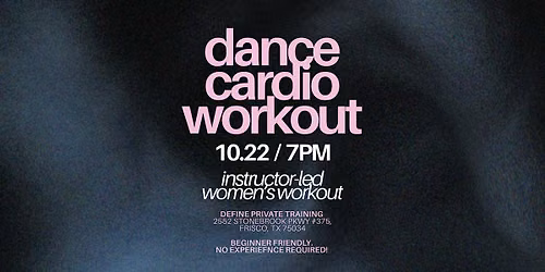 Women's Dance Cardio Workout | All Levels Welcome