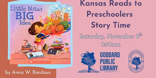Kansas Reads to Preschoolers Story Time