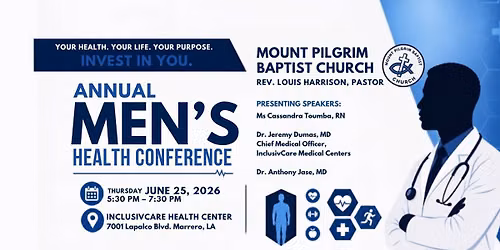InclusivCare Men's Health Conference 2026
