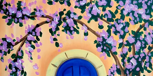 Paint and Wine Night in Lichfield, Christchurch - Doorway to Athens