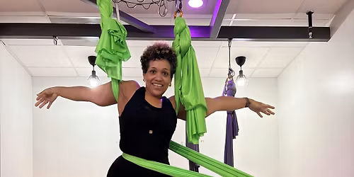 Rooted & Written: An Aerial Yoga Experience