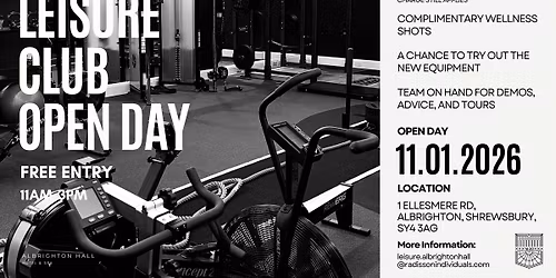 Leisure Club Open Day