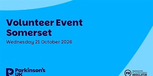 Parkinson's UK Volunteer Event - Somerset