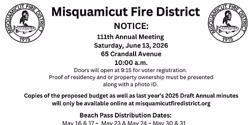 MFD Annual Meeting