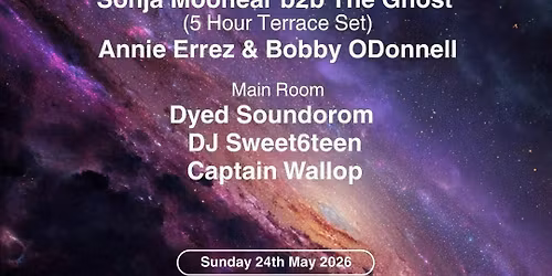 System. Terrace Party: Sonja Moonear, The Ghost, Dyed Soundorom + more