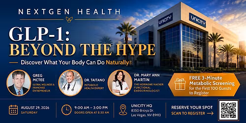 NEXTGEN HEALTH: GLP-1 Beyond the Hype | Las Vegas