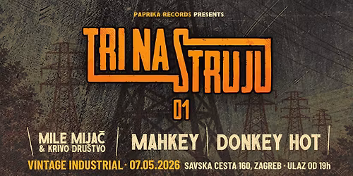 TRI NA STRUJU - VINTAGE INDUSTRIAL BAR 