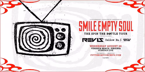 Smile Empty Soul | Virginia Beach, VA @ Scandals