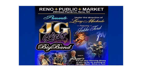JG Kicks Band LIVE at  Reno Public Market!
